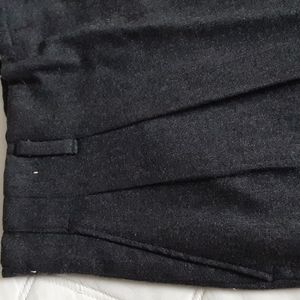 Vintage wool flannel custom tailormade pants hidden zip EUC unisex
